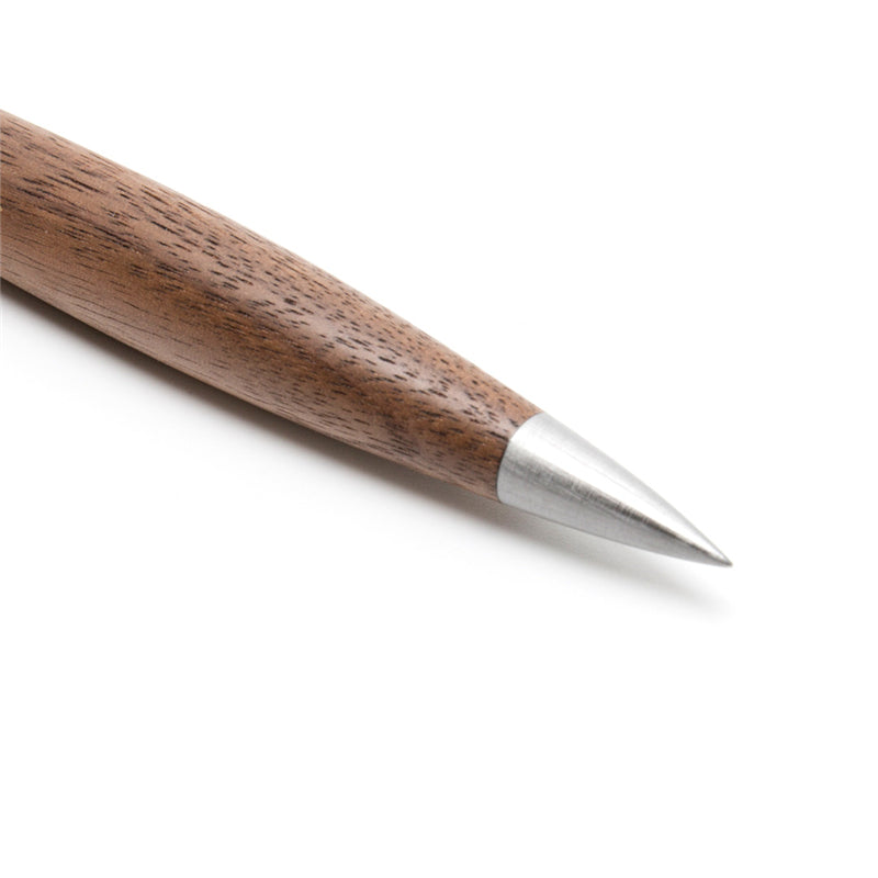 XIAOMI Wood Metal Forever Pen Luxury Creative Writing Drawing Sketching Pen with Base Business Gift