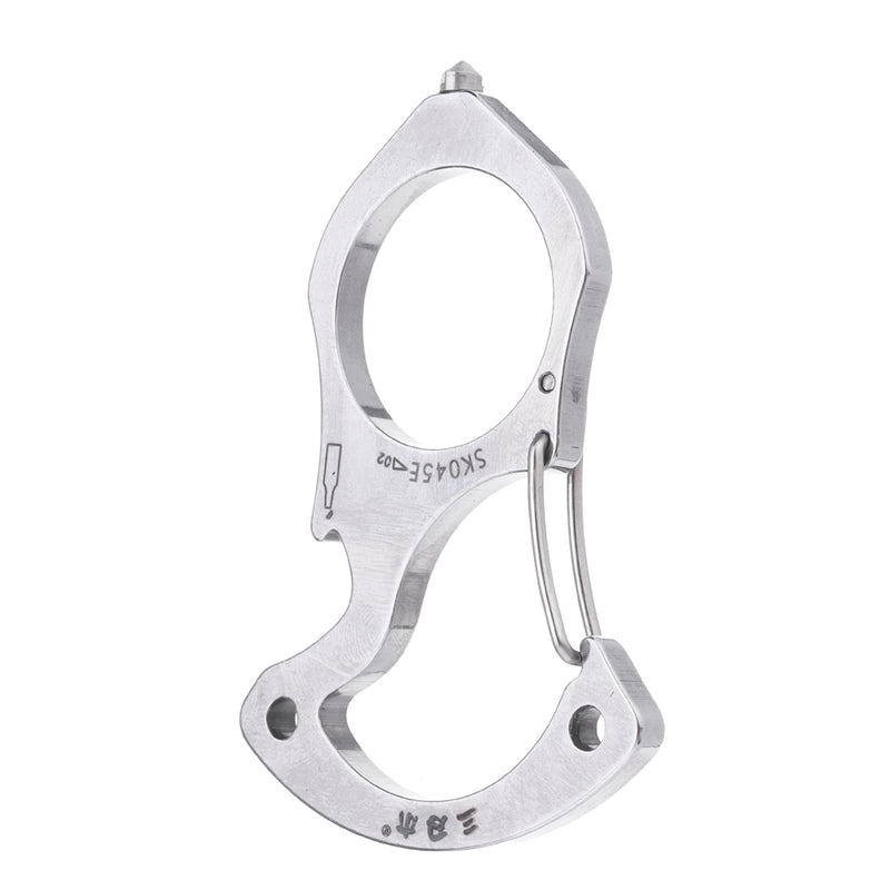 SANRENMU SK045E Multifunctional Key Chain Ring Buckle EDC Multi Tools Outdoor Camping Survival Tools Car Rescue Glass Breaker