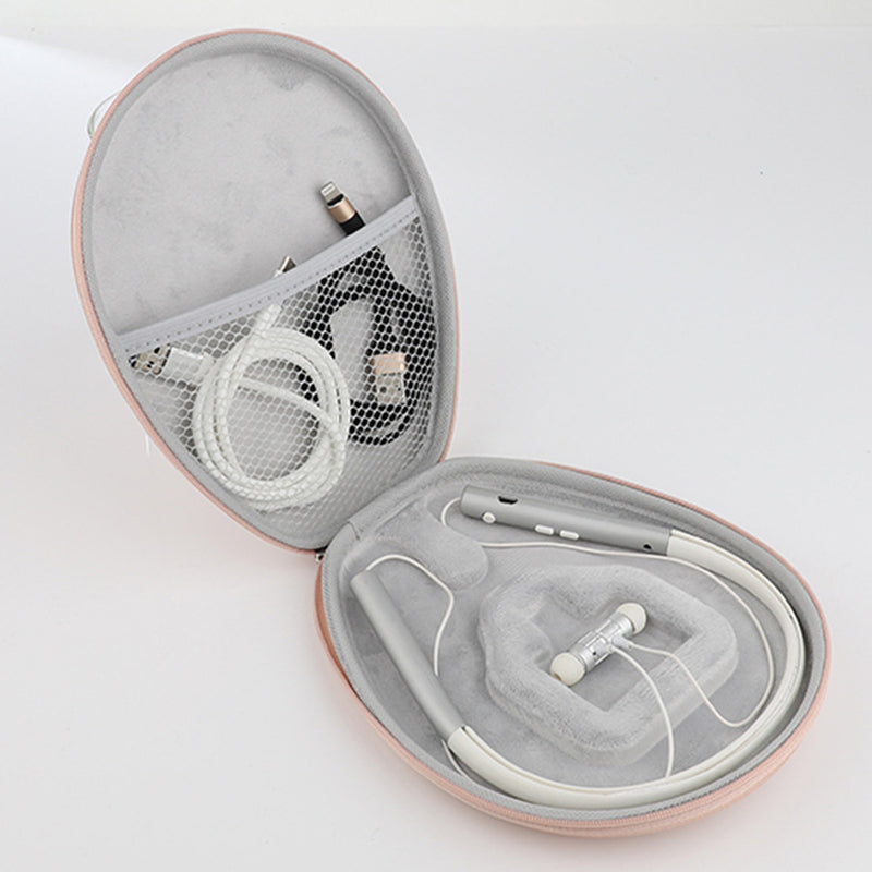 Portable EVA Earphone Storage Case Protective Waterproof Cover for Sony WI-1000X Xiaomi Samsung Neckband Earphone