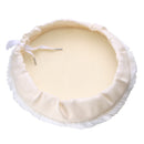 5pcs 7 Inch Polished Soft Wool Bonnet with Attachment Wheel Pad Polishing Tool