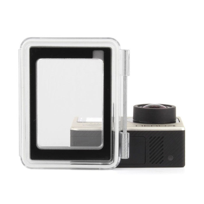 Waterproof Touch Screen Backdoor Case Cover for GoPro Hero 4 Silver Edition Action Camera