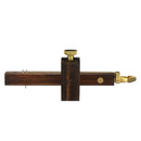 8 Inch Woodworking Carpenter Tool Ebony Copper Scribers Screw Cutting Mark Gauge