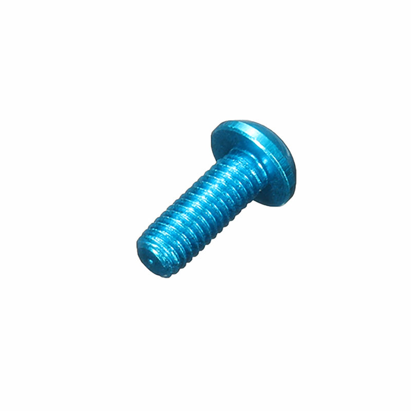 Suleve M3AH17 50Pcs M36mm Hex Socket Screws Round Head Cap Screw 7075 Aluminum Alloy