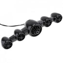 SADA D-219 AUX Multi-media Bluetooth Stereo Surround Sound Mini Aircraft Computer Speaker with 3 Speakers Units