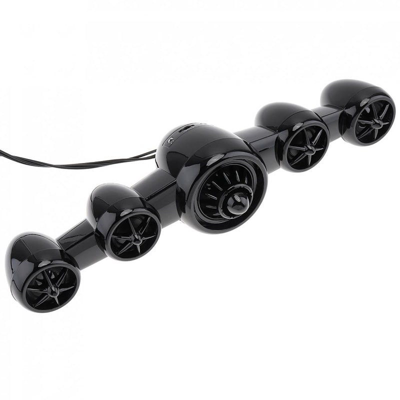 SADA D-219 AUX Multi-media Bluetooth Stereo Surround Sound Mini Aircraft Computer Speaker with 3 Speakers Units