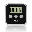 FanJu FJ231 Digital Timer Countdown Magnetic Large Display Loud Alarm Mini Back Stand Cooking Timer