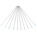 10pcs Tungsten WL20 2.0% Lanthanated Blue Tip TIG Electrode 1/16inch x 7inch