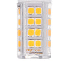 AC110-240V 5W G9 2835 Pure White Warm White No Strobe 52 LED Ceramic Corn Light Bulb for Outdoor Use