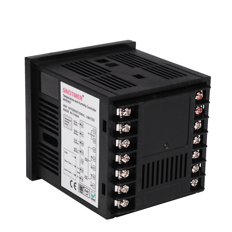 MH0302 72x72mm 2 in 1 Digital Temperature Humidity Controller Relay Output with Humidity Sensor