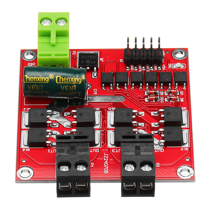 XY-160D 7A 160W L298  PWM Speed Controller Dual DC Motor Drive Module Industrial Grade