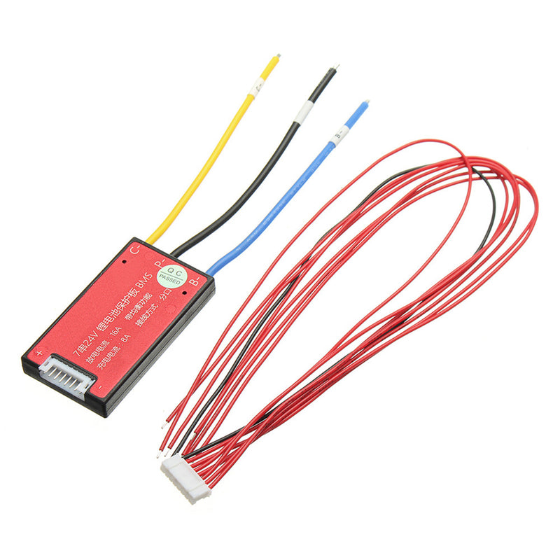 24V 7S 45A 18650 Li-ion Lipolymer Battery BMS PCB PCM Battery Protection Board for Ebike Ebicycle