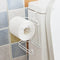 Toilet Roll Paper Holder Door Back Hanging Towel Roll Tissue Rack Kitchen Cupboard Paper Storage