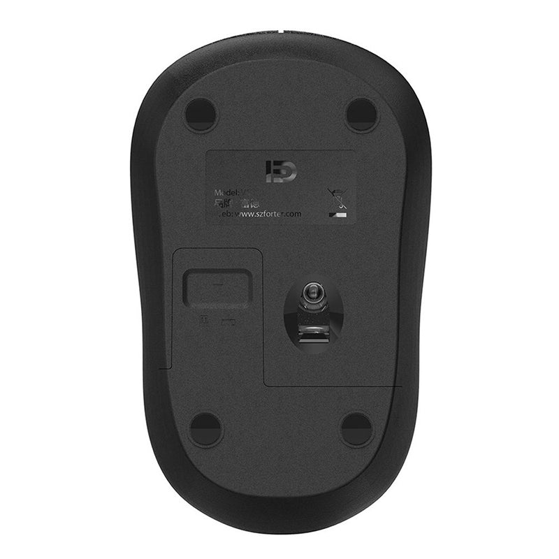 FD V1 Portable 2.4GHz Wireless Mouse Home Office Power Saving Silent Mouse 1600DPI Mouse for Windows 7 / 8 / Vista / XP Mac
