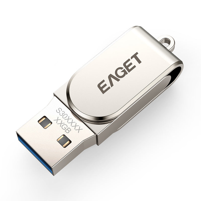 Eaget USB3.0 Flash Drive 32G 64G Metal USB Disk Memory Stick Portable Mobile Flash Drive