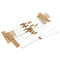 5Pcs Voice Control Clap Switch Module Kit High Sensitive LED Rhythm Bistable Switch DIY Kit