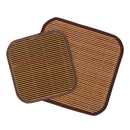 Summer Cool Chair Seat Cushion Bamboo Cover Pads for Patio Office Furniture Car Vehicle