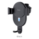 HOCO CW25 10W Qi Wireless Charger Fast Charging Gravity Linkage Auto Lock Air Vent Car Phone Holder Car Mount for 4.0-6.5 Inch Qi-enabled Smart Phone for iPhone 11 for Samsung Galaxy Note 10