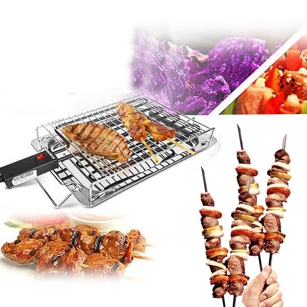 220V 2000W Electric BBQ Grill Pan US Plug Barbecue Teppanyaki Griddle