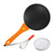 600W Orange Kitchen Electric Griddle Pancake Baking Crepe Maker Cake Pan Pizza Machine
