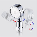 360 Degrees Rotating Adjustable 3 Spray Settings Water Saving Shower Water Pressure Shower Head