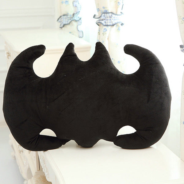 Cool And Creative Bat Shape Throw Pillow Sofa Bed Car Office Plush Cushion Home Decor
