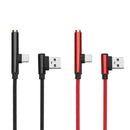 Bakeey 2 in 1 Type C 3.5MM Jack Aux Audio Braided Fast Charging Data Cable 1M For Smart Phone Tablet