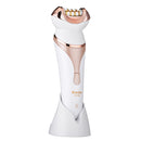 4 in 1 Cordless Epilator Wet & Dry Electronic Hair Removal Lady Shaver Body Exfoliation Brush Body Massager