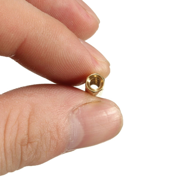 20pcs M3 12mm PCB Circuit Board Female Brass Hex Nut Standoffs Spacer
