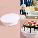 DIY Cake Pan Decorating Turntable Rotating Revolving Round Shaped Kitchen Display Stand Baking Tools