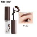 Music Flower Makeup Ink Brow Liquid Eyebrow Dyed Cream Ultra-fine Waterproof For Women