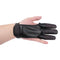 Tactical Archery 3 Fingers Sleeve PU Recurve Bow Traditional Bow Finger Guard Hunting Protector