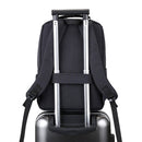 FLAMEHORSE Laptop Multifunctional  Pure Color Business Casual  Backpack USB Charging  Trolley Bag