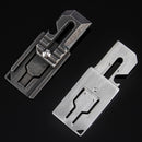 IPRee 3 In 1 EDC Paper Cutter Blade Bottle Opener Key Ring Multifunctional Tools Kit Outdoor Camping