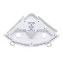 Bathroom Shower Corner Storage Paper Shelf Holder Shower Caddy Holder Rack White Organizer