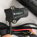 7/8 Inch 22mm Electric Heated Handlebar Grip LED Indicator Warmers 5 Gear Adjust Temperature Motorcycle Handle Bar Universal
