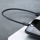 Benks M07 2.4A Braided Lightning for Fast Charging Data Cable For iPhone X 8 Plus 7 6 5s