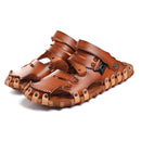 Men Beach Shoes Breathable Sandals Cooler Summer Mixed Slip Soft Flats Male Slippers Microfiber