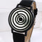 GAETY G417 Fashion Women Men Quartz Watch Creative Geometric Pattern Wrist Watch