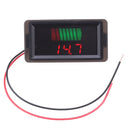 Waterproof 12-60V Electric Universal Battery Voltmeter Battery Power Indicator 12V/24V/36V/48V