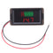 Waterproof 12-60V Electric Universal Battery Voltmeter Battery Power Indicator 12V/24V/36V/48V