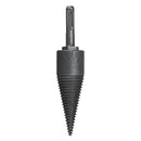 32mm Household Splitter Drill Bit L140mm Square Round Hex Shank Steel Kindling Firewood For Hand Drill