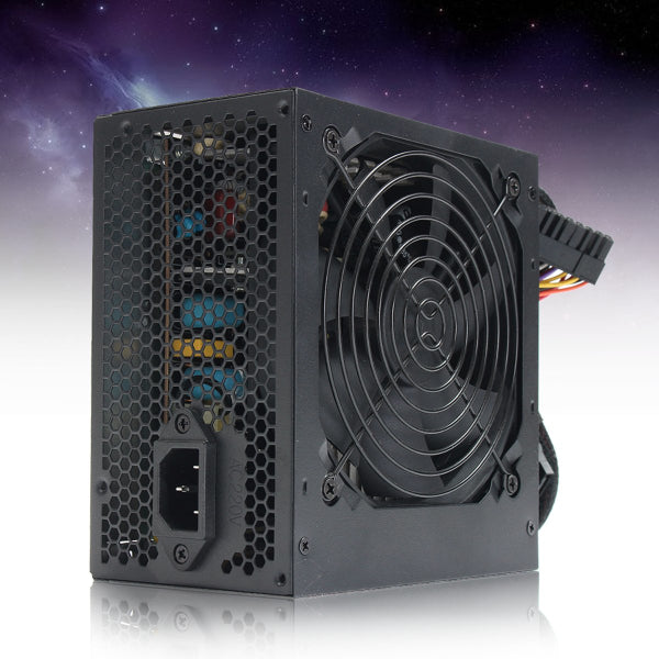 650W 12V PC Power Supply 24Pin Computer Power Supply Desktop PC For Molex Sata AU Plug