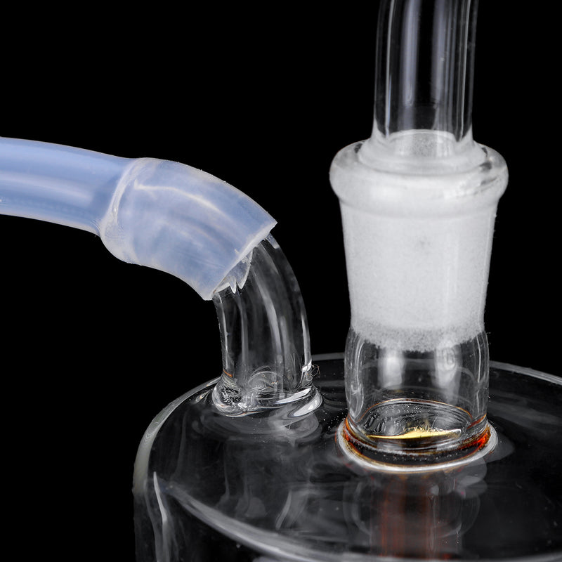 Water Glass Pipes Six-storey Partition Plate Mute Pot Glass Pipette Silent Pot