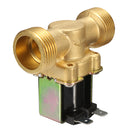 DC 24V 21WA 43WA Brass Electric Solenoid Valve Normally Closed Air Water Control