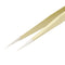 TU-11BB 5.5inch ESD Anti-static Golden Extra Long Straight Tweezers Nipper Clip Hand Tool