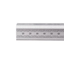Drillpro 180mm Stainless Steel Precision Bend Ruler Woodworking 90 Degree Square Marking Ruler Carpenter Hole Positioning Line Scribing Tool