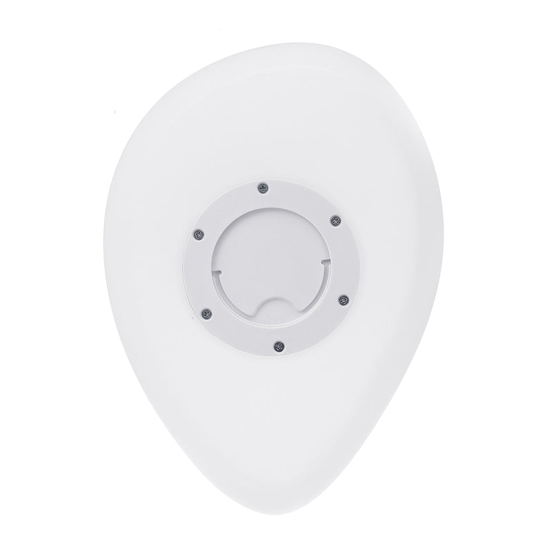 Solar Glow Cobblestone Shape Garden Decor Light Outdoor RGB Lawn Light with Remote