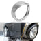 7inch Headlight Headlamp Trim Ring Protect Guard Cover Cap Chrome For Harley