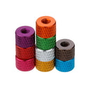 Suleve M4AN5 10Pcs M4 Blind Hole Thread Aluminum Alloy Knurled Thumb Nut Hand-Tight Screw Nut Multi-Color