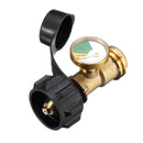 Camping Stove Converter Portable Gas Tank Adapter Gas Tank Connector With Tank Meter